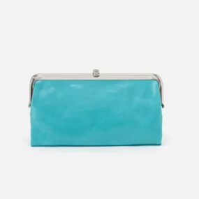 Lauren Clutch Wallet (Aqua)