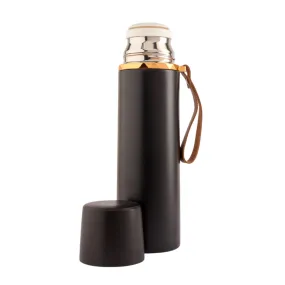 Leakproof Thermos with a Leather Strap