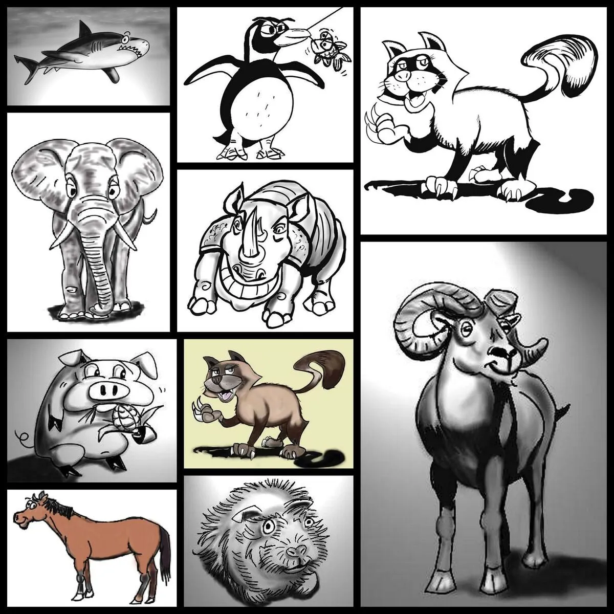 Learn How to Draw Animal Cartoons For the Beginner