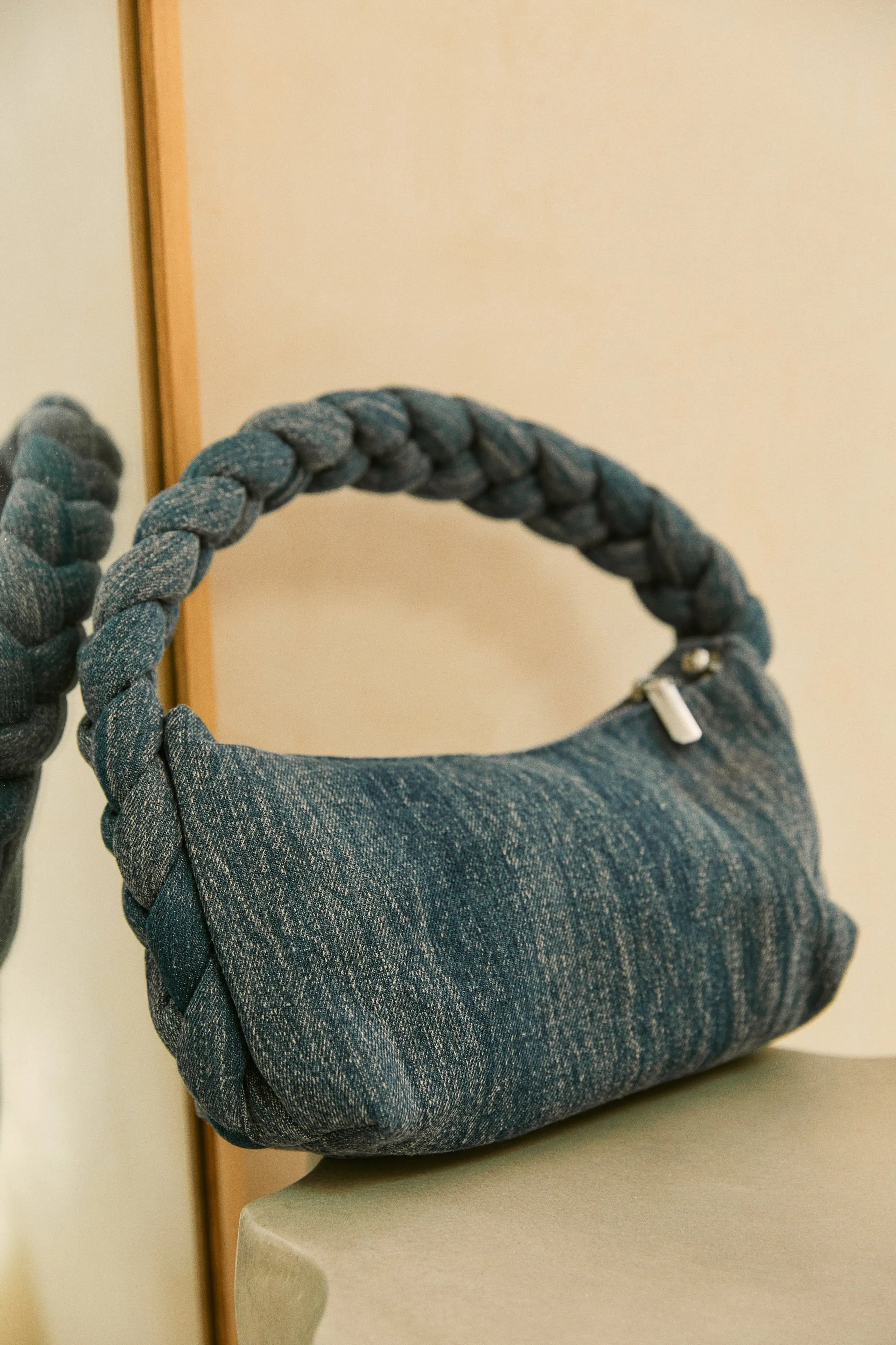 Lenira Shoulder Bag - Blue Denim