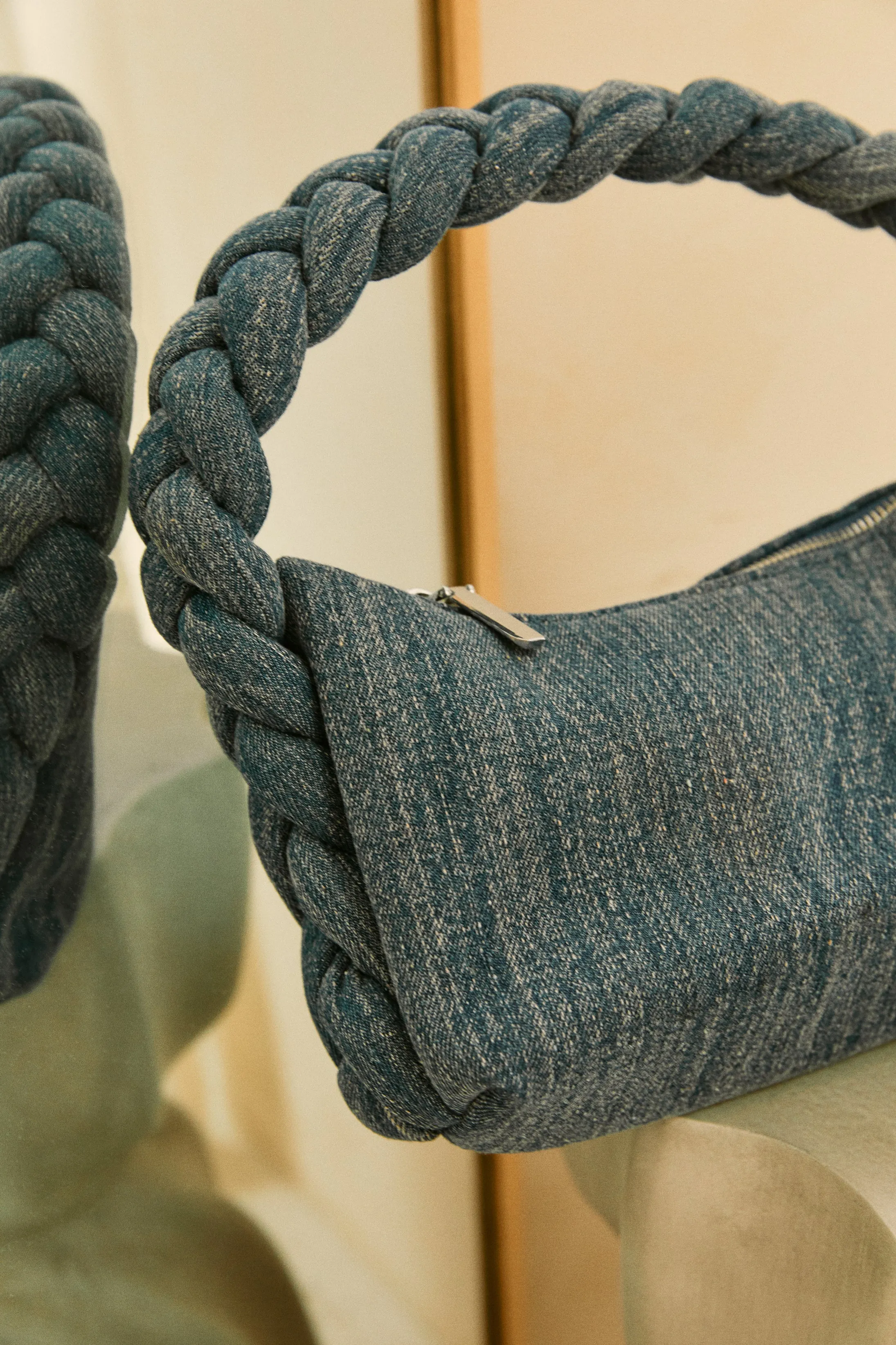 Lenira Shoulder Bag - Blue Denim