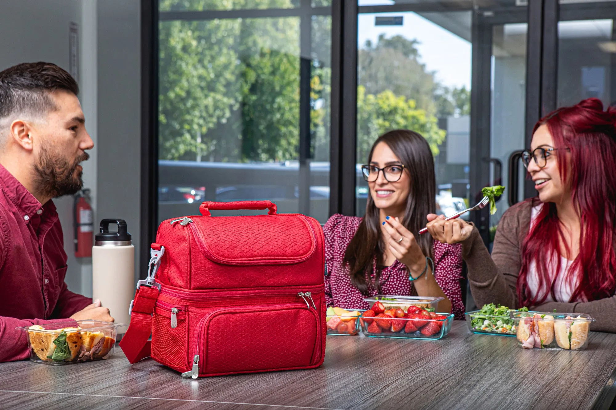 Los Angeles Angels - Pranzo Lunch Bag Cooler with Utensils