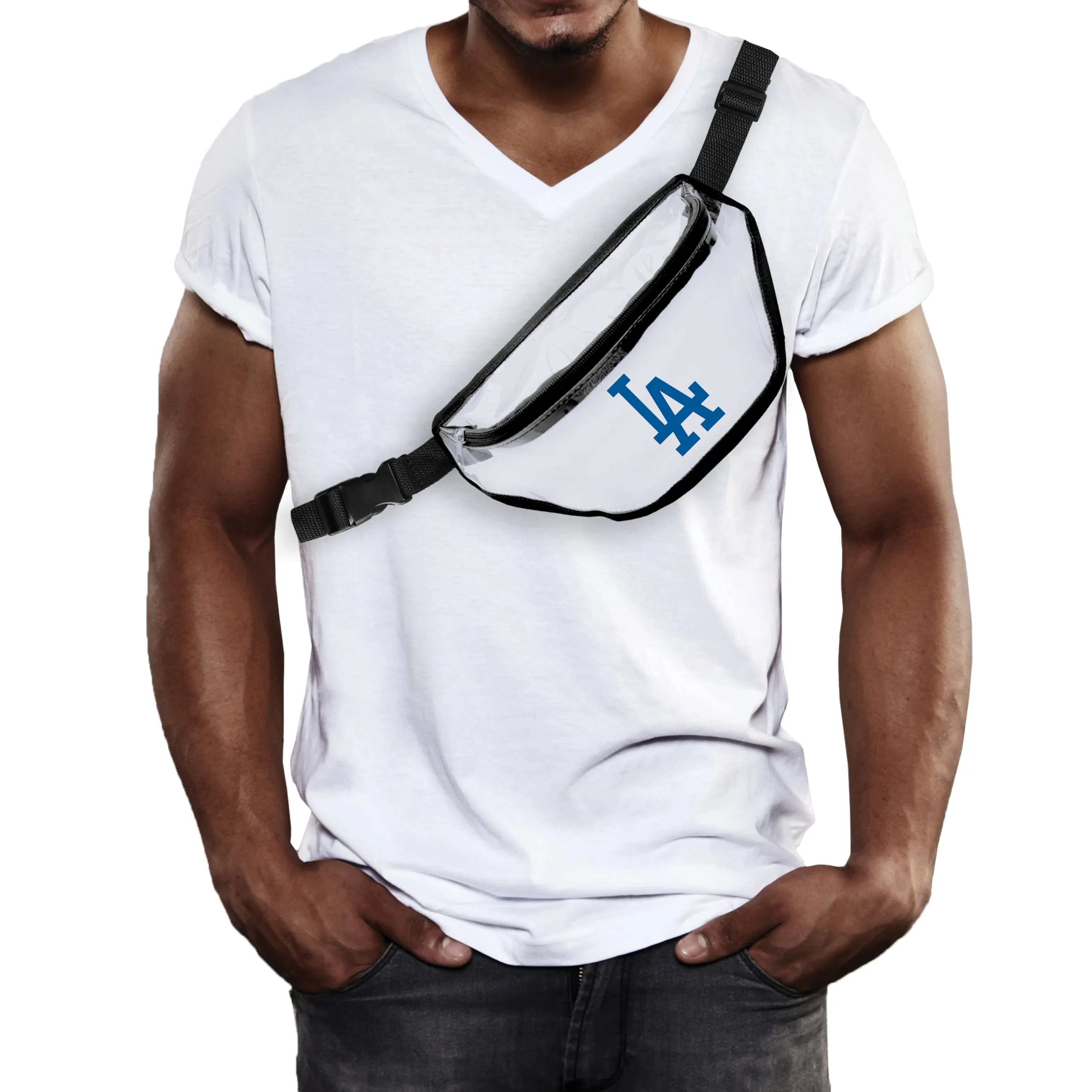 Los Angeles Dodgers Clear Fanny Pack