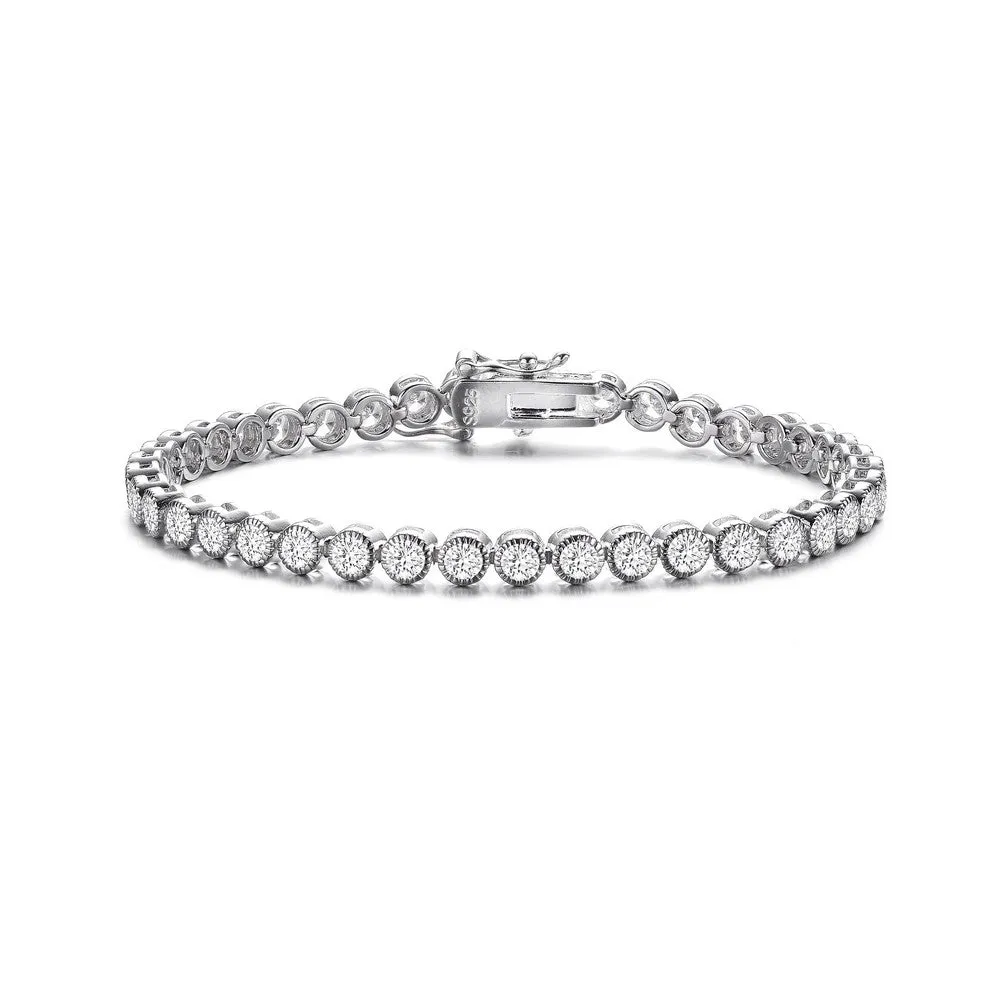 Louise Milgrain Bezel Tennis Bracelet