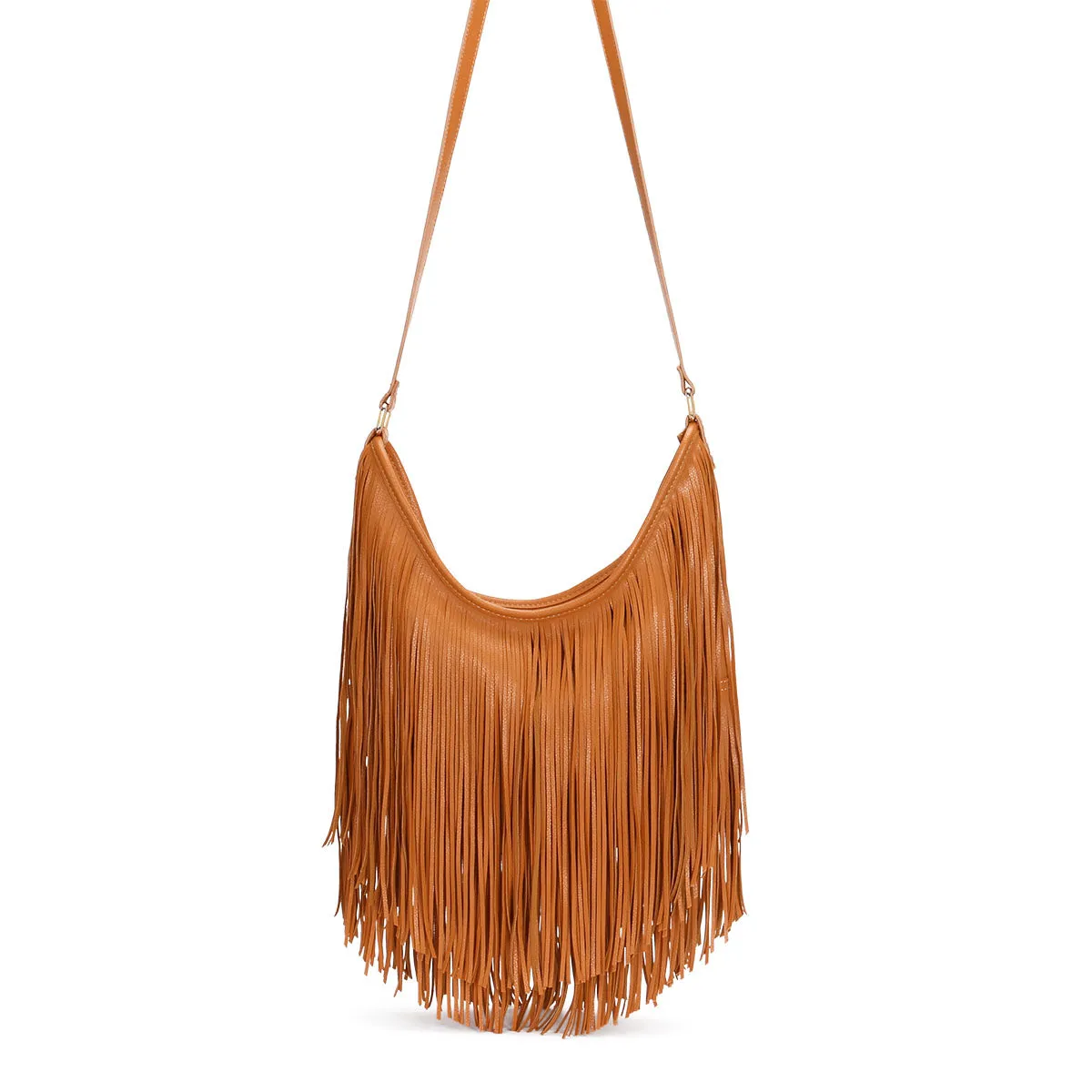 LYDC Crossbody Colourful Fringe Bag