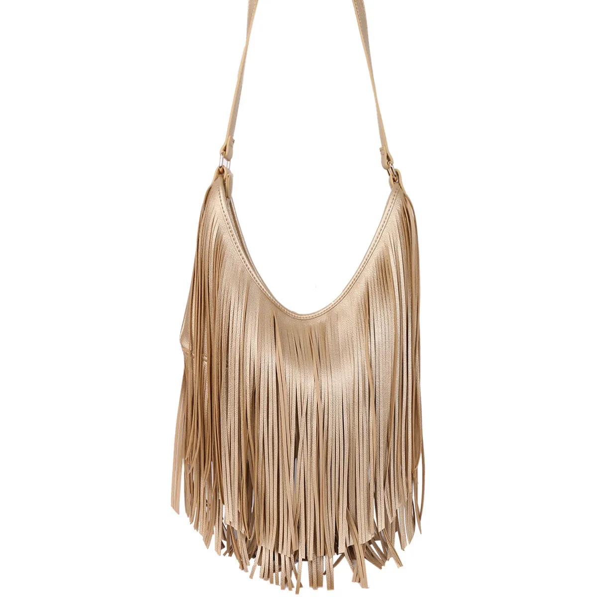 LYDC Crossbody Colourful Fringe Bag