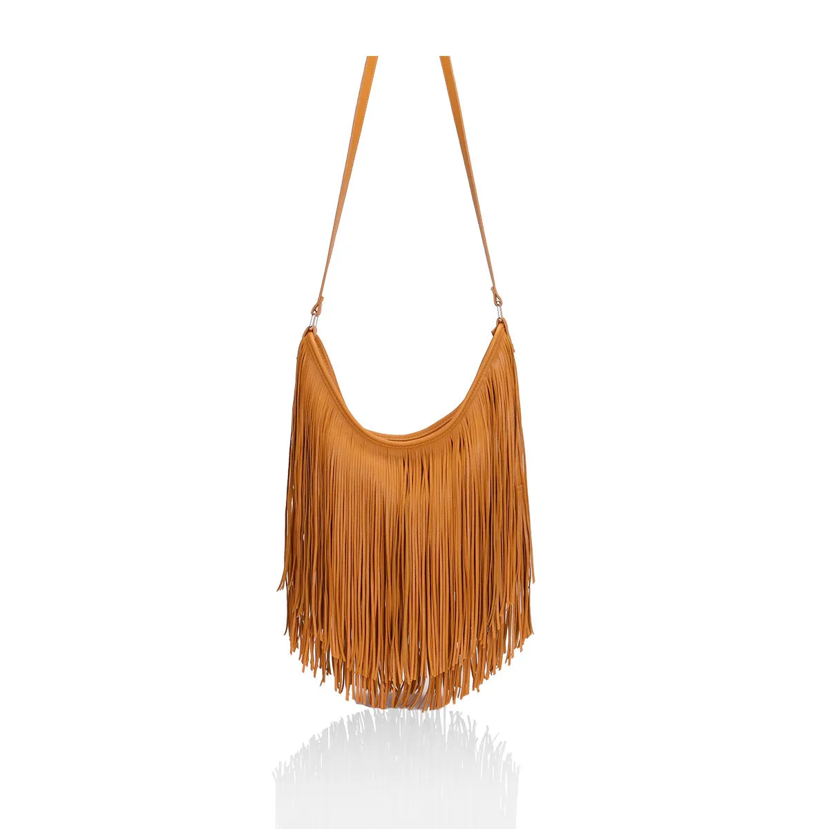 LYDC Crossbody Colourful Fringe Bag