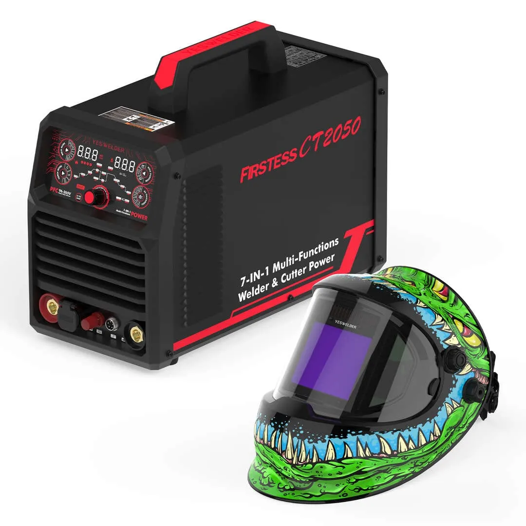 LYG-Q800D-ME Aggressor Q800D Customize Graphic Auto-Darkening Welding Helmet