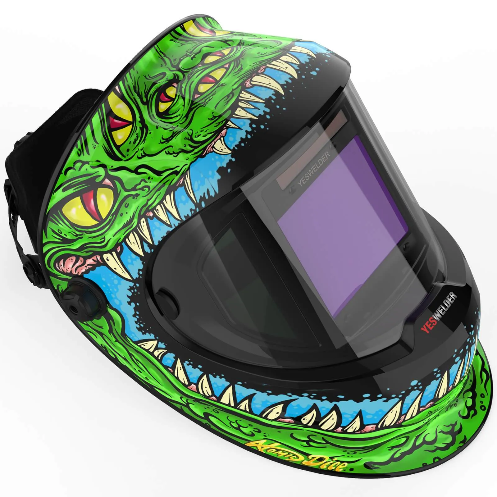 LYG-Q800D-ME Aggressor Q800D Customize Graphic Auto-Darkening Welding Helmet