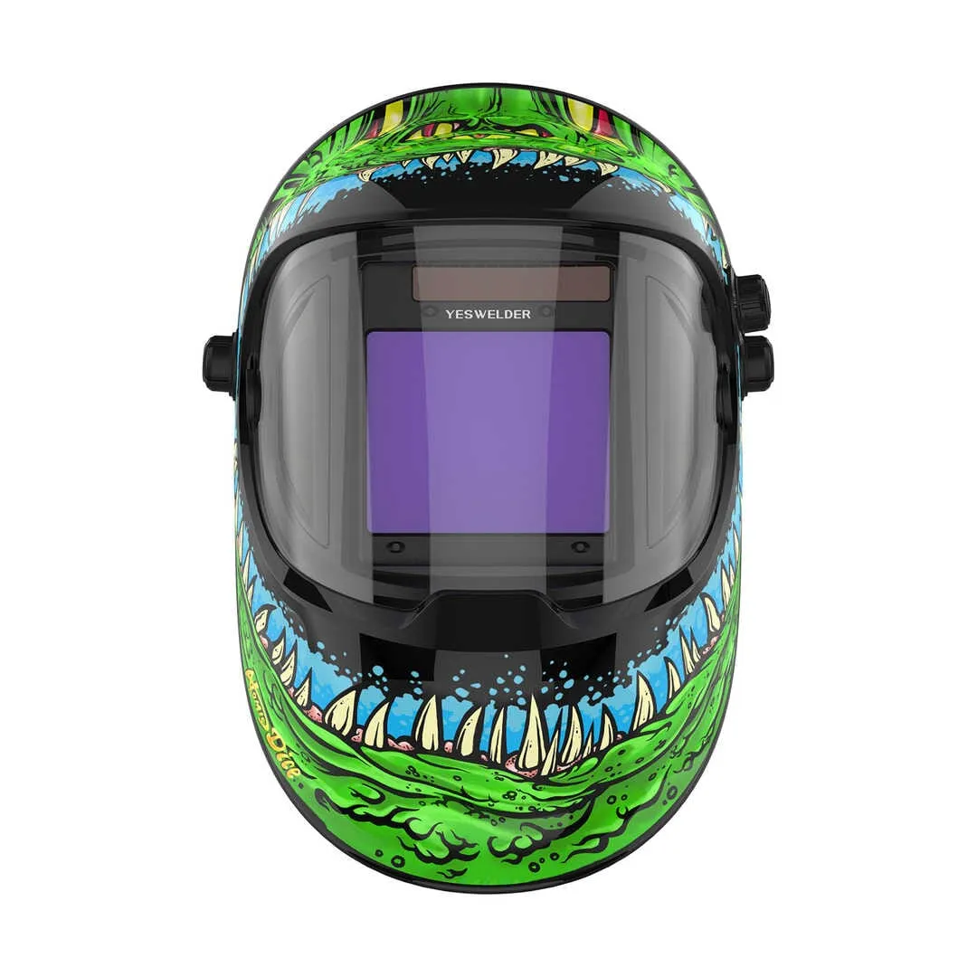 LYG-Q800D-ME Aggressor Q800D Customize Graphic Auto-Darkening Welding Helmet