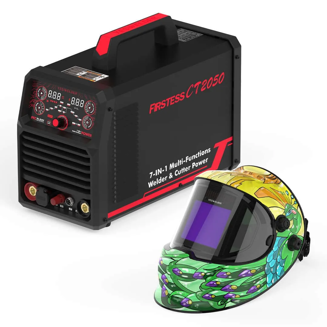 LYG-Q800D-PC Shattered Sunrise Customize Graphic Auto-Darkening Welding Helmet