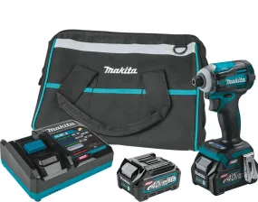 Makita (GDT01D) 40V max XGT® Brushless  4-Speed Impact Driver Kit (2.5Ah)