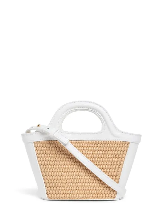 Marni Junior   Tropicalia top handle bag w/ logo 