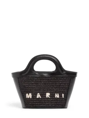 Marni Junior   Tropicalia top handle bag w/ logo 