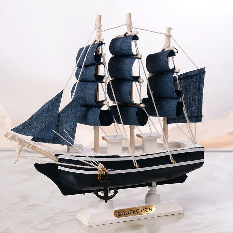 Mediterranean Handmade Sailing Ship