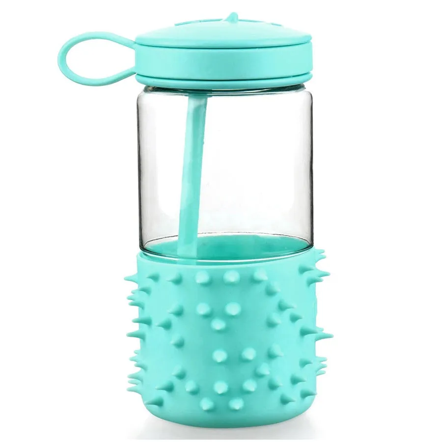 Melii Spikey Water Bottle Mint 17oz