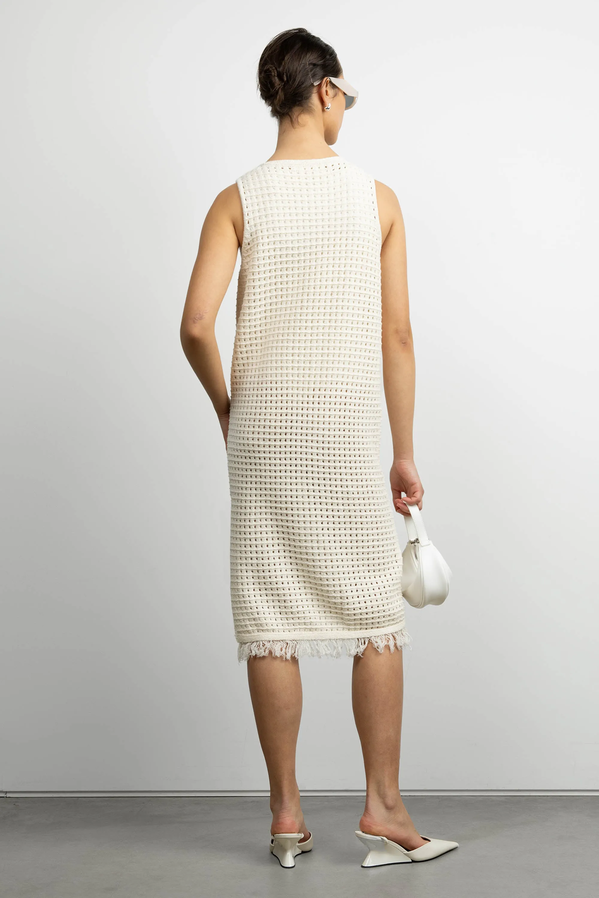 MIDI CROCHET DRESS