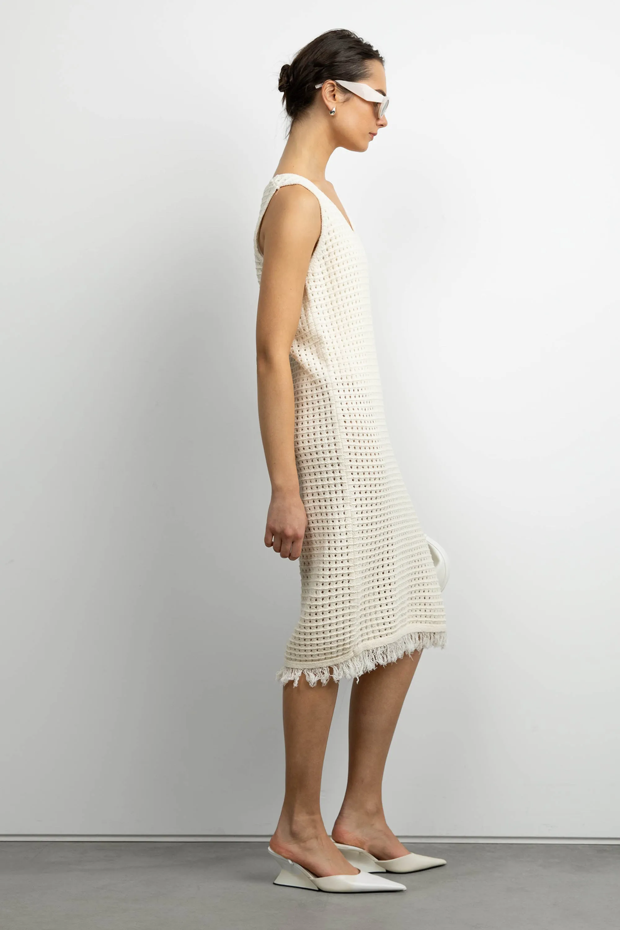 MIDI CROCHET DRESS