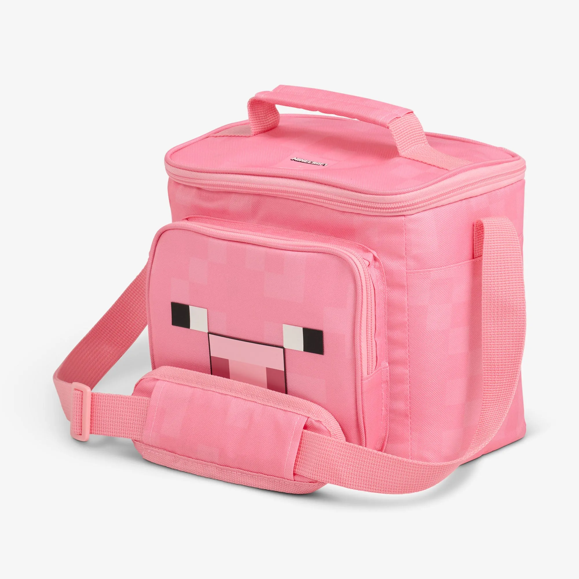 Minecraft Pig Square Lunch Cooler Bag