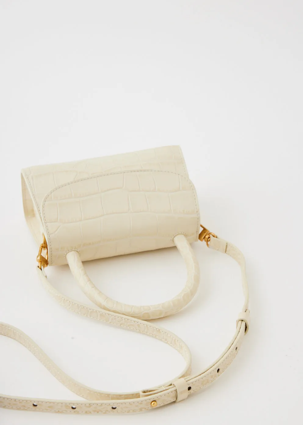 Mini Croc Embossed Bag