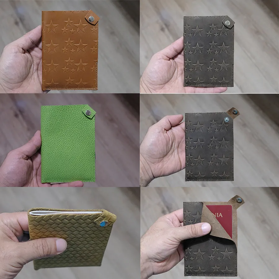 Minimalist Passport cover, Leather Passport holder