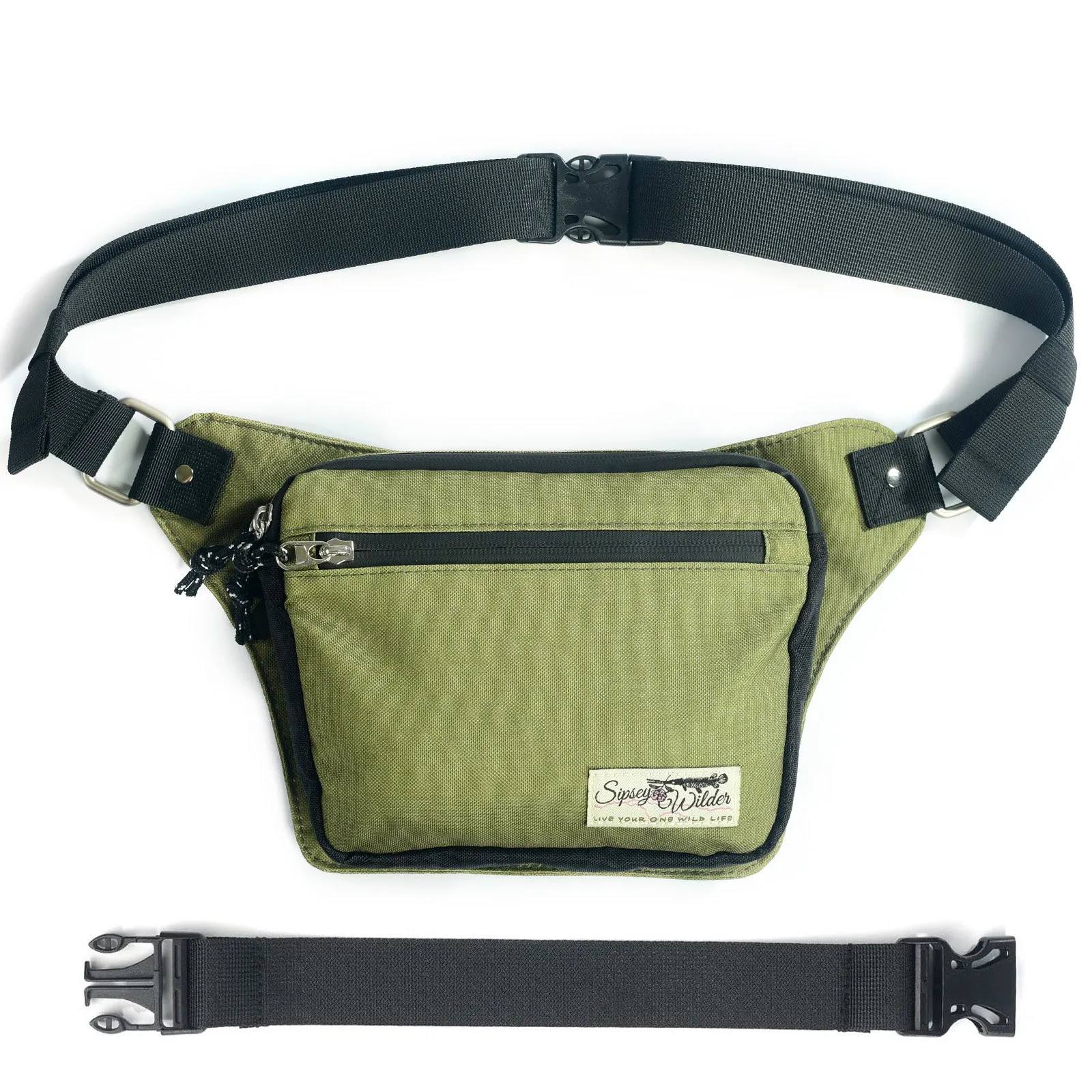 Moss Green Ranger Hip Pack