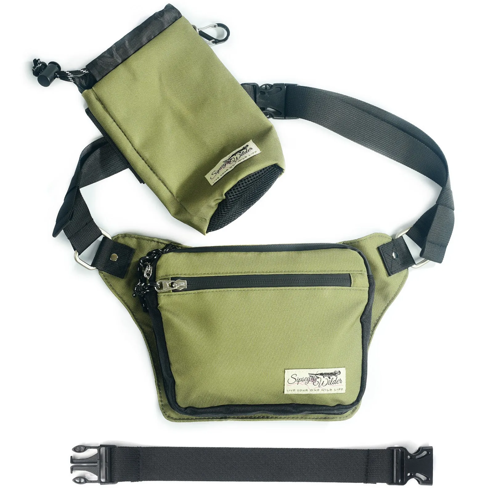 Moss Green Ranger Hip Pack