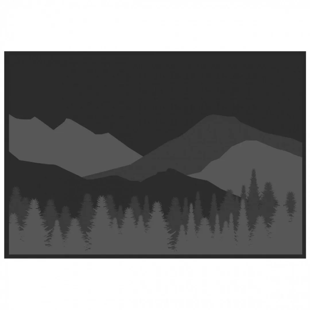 Mountain Wilderness Outdoor Mat 12’ x 9’