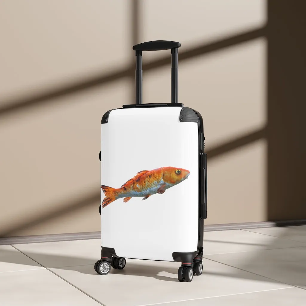 Orange Fish Cabin Suitcase