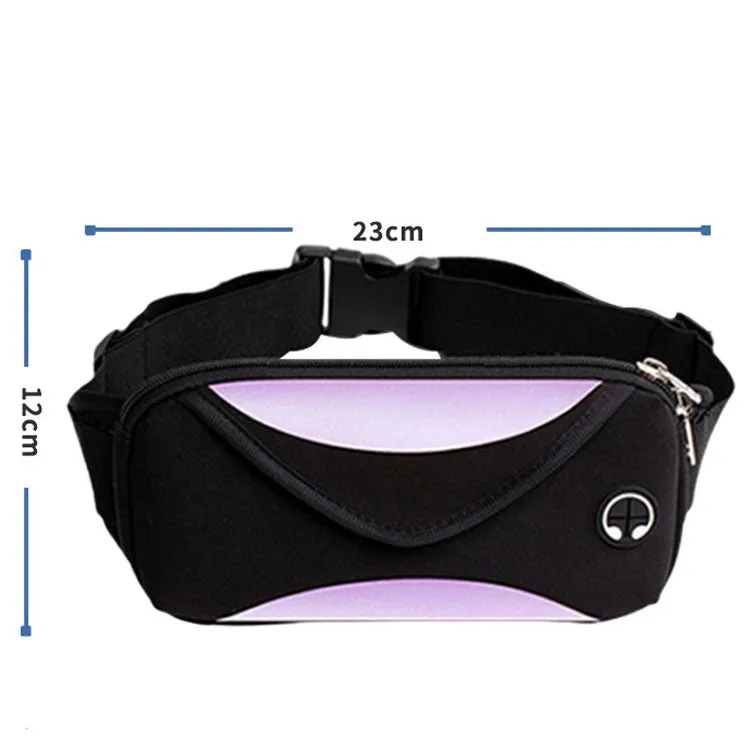 Outdoor Sports Waist Bag Anti-Lost Mobile Phone Bag Running Riding Multifunctional Water Bottle Bag(Red)