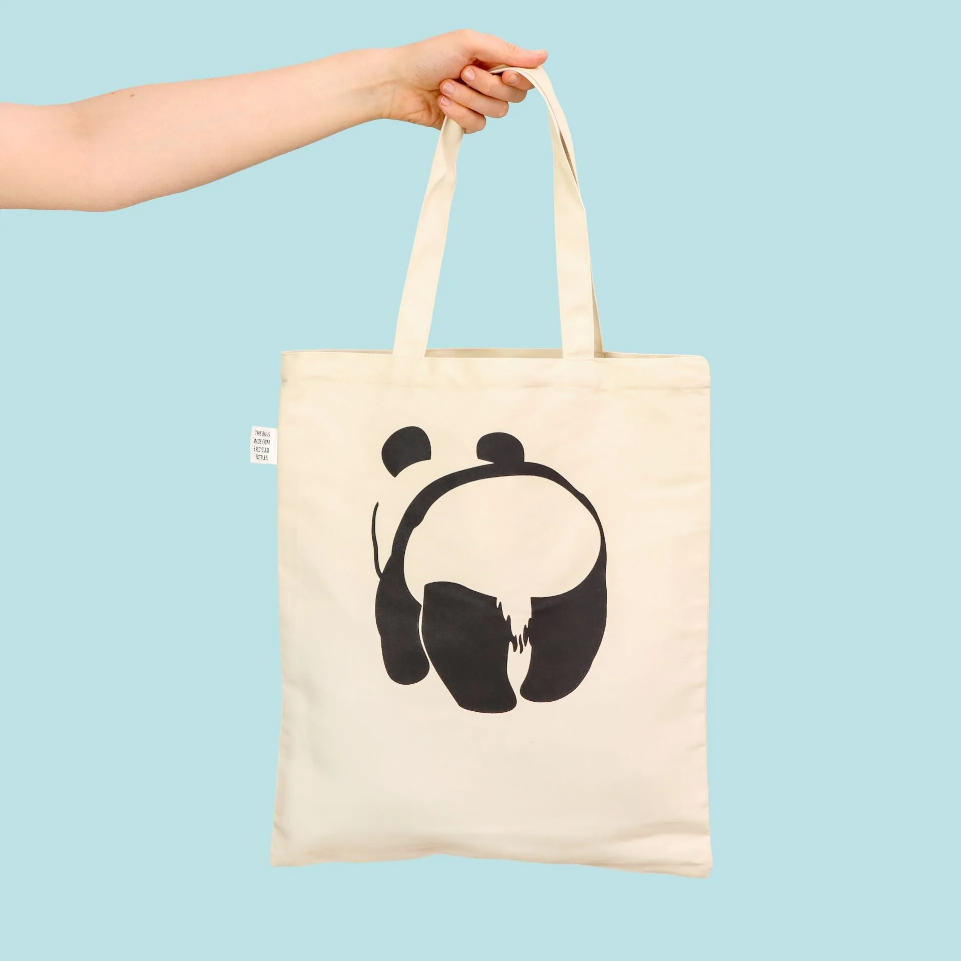 Panda RPET tote bag