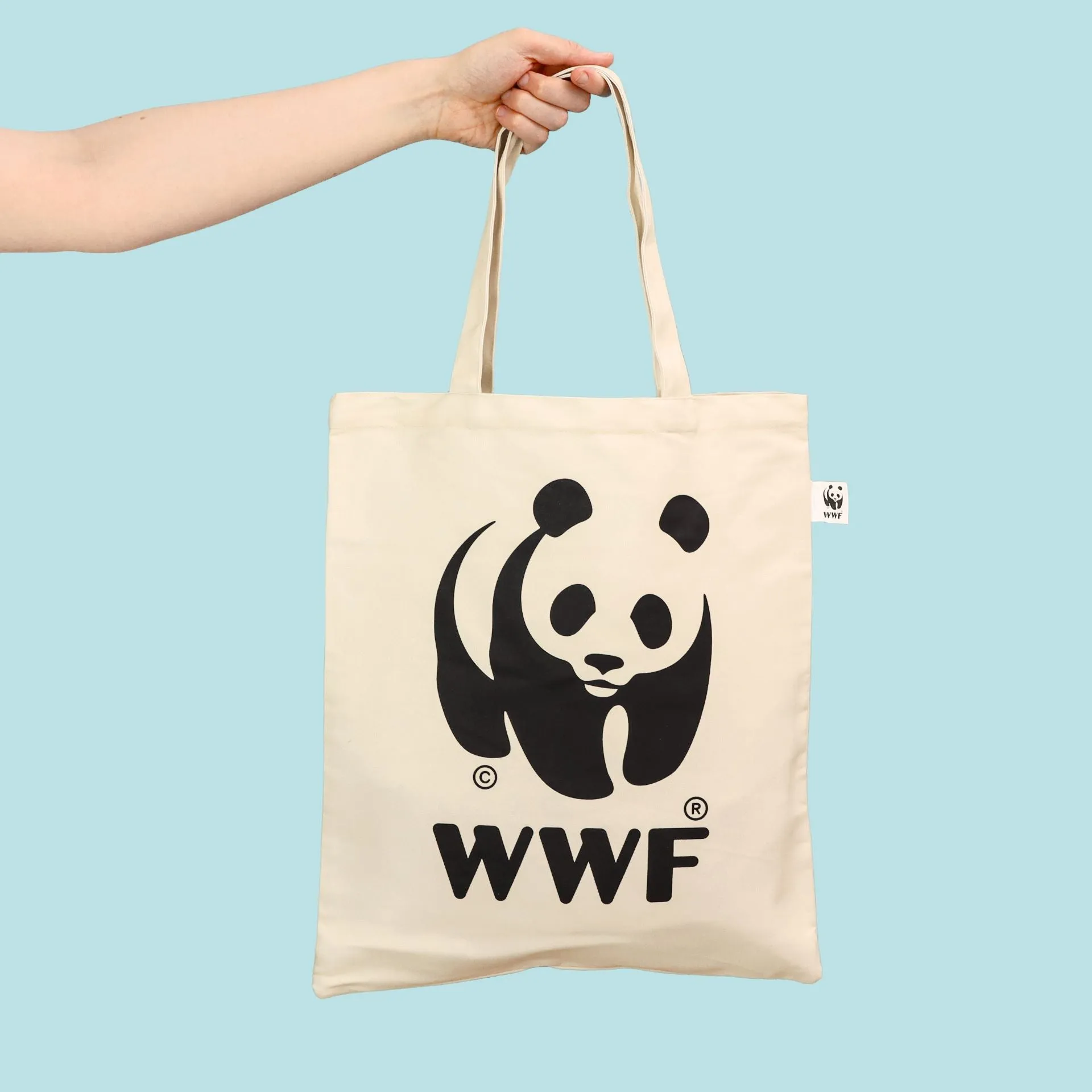 Panda RPET tote bag