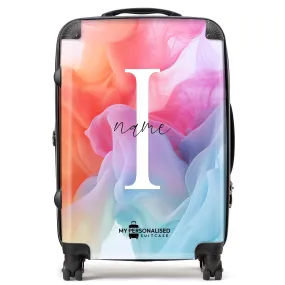 Personalised Smoke Pastel Suitcase - 9