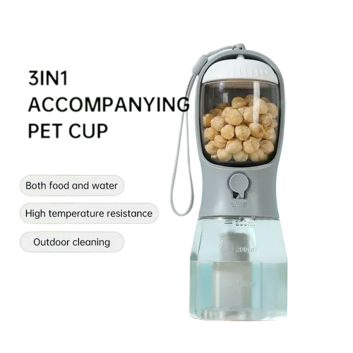 Pet Multifunctional Water Bottle