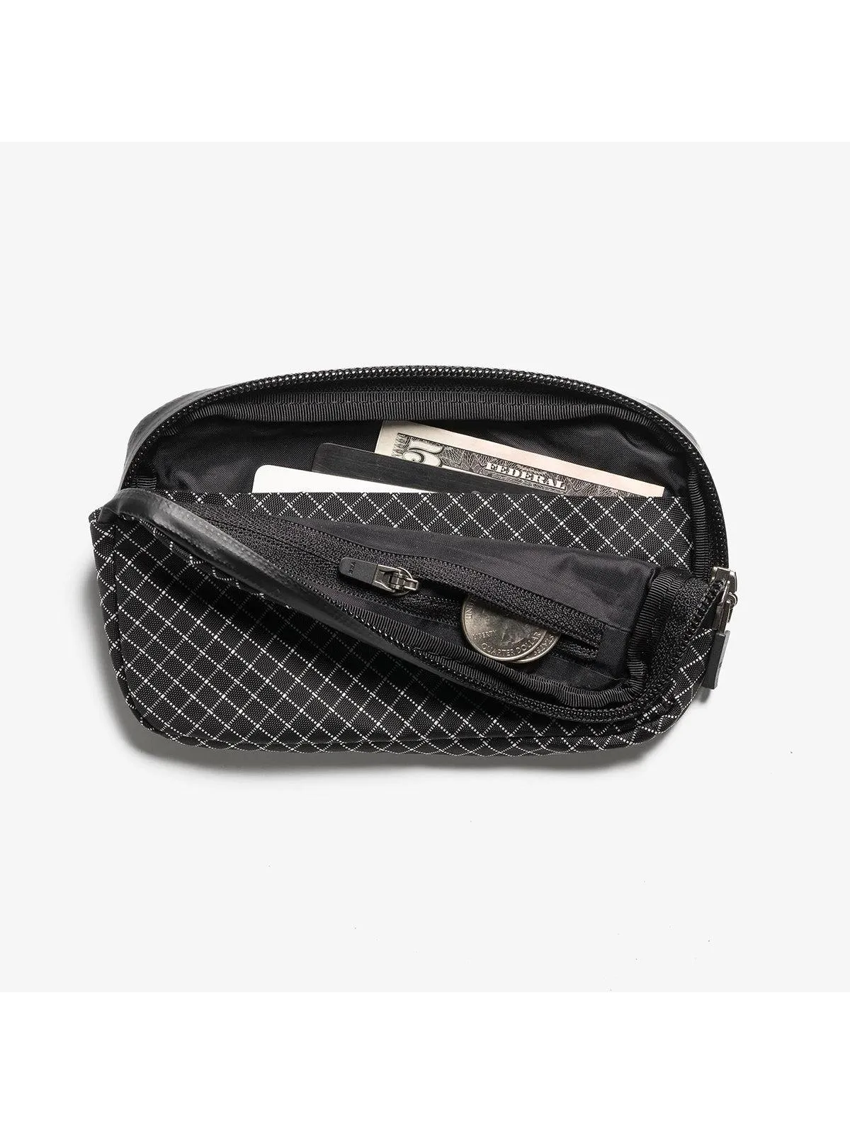 Pioneer Commuter Zip Wallet Black