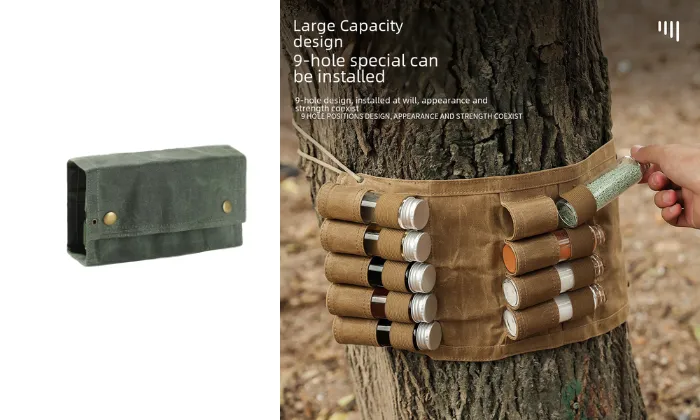 Portable Camping Condiment Set