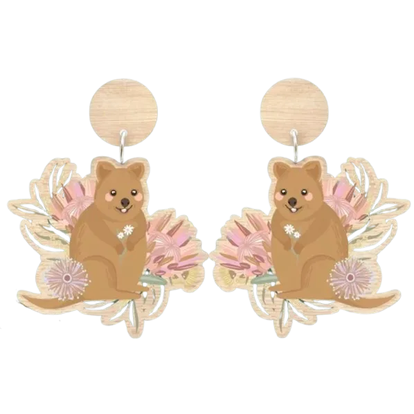 Quokka Earrings