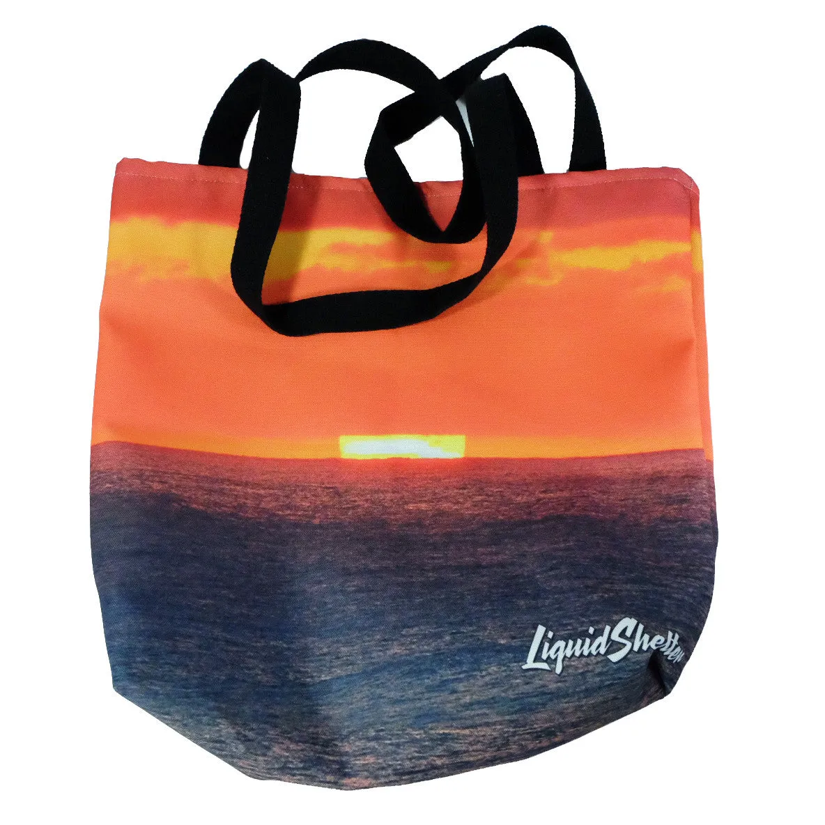  "Sherbet Sunset" Tote Bag by Liquid Shelter 10-30-19