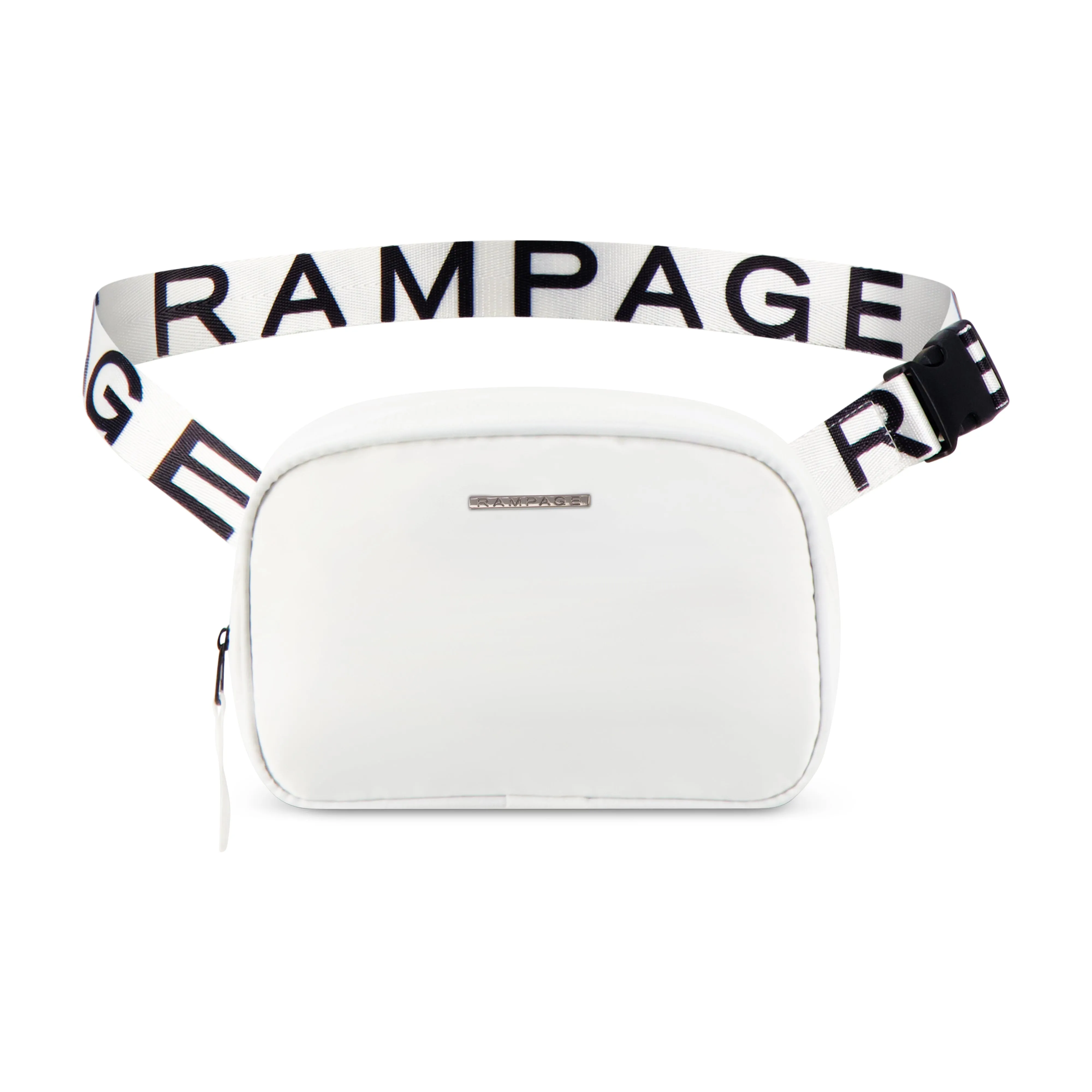 Rampage Women's Fashion Nylon Belt Bag - Travel Waist Pack, Trendy Fashionable Fanny Packs For Women , Waterproof Crossbody Belt Bags