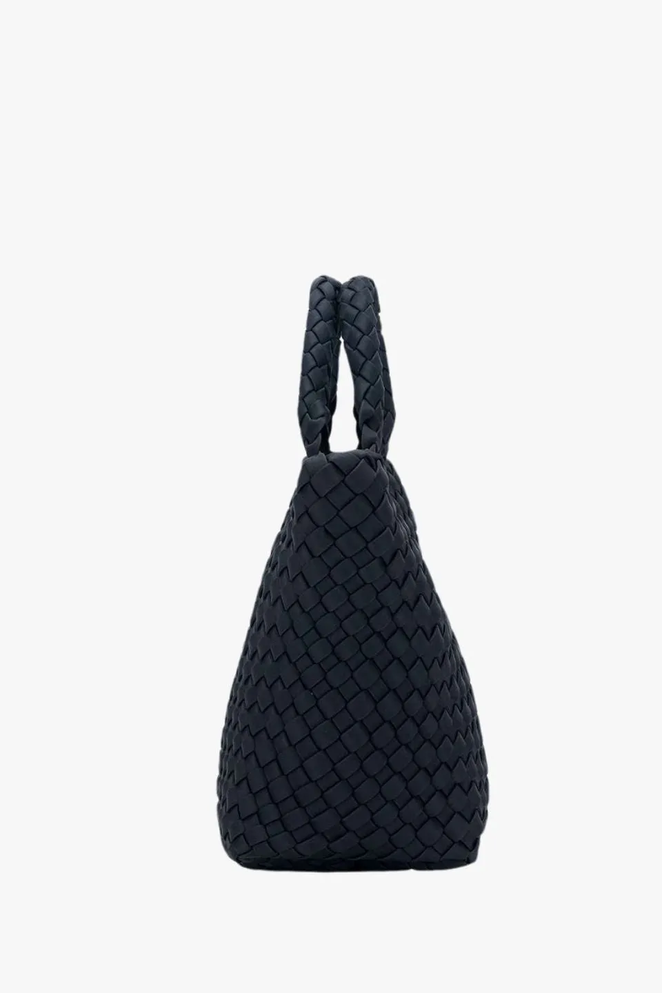 Reeva Black Woven Mini Bag