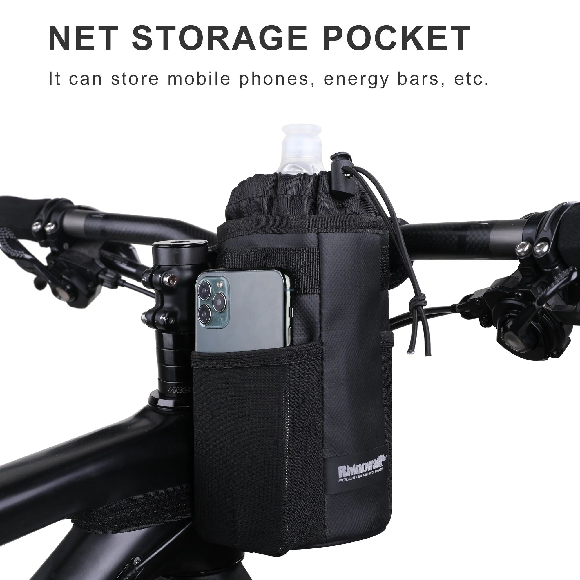 RK9100 Handlebar Water Bottle Bag