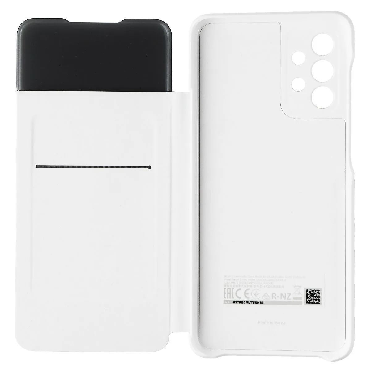 Samsung Smart S-View Wallet Cover for Galaxy A32 5G - White