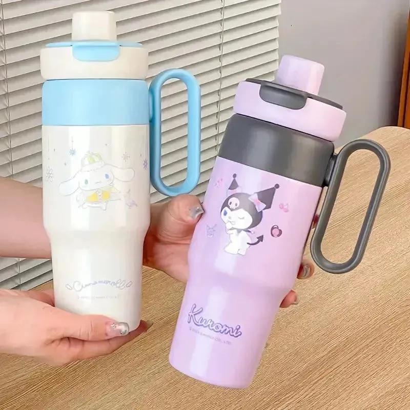 Sanrio Thumb Lock Tumbler Bottle (600 ml)