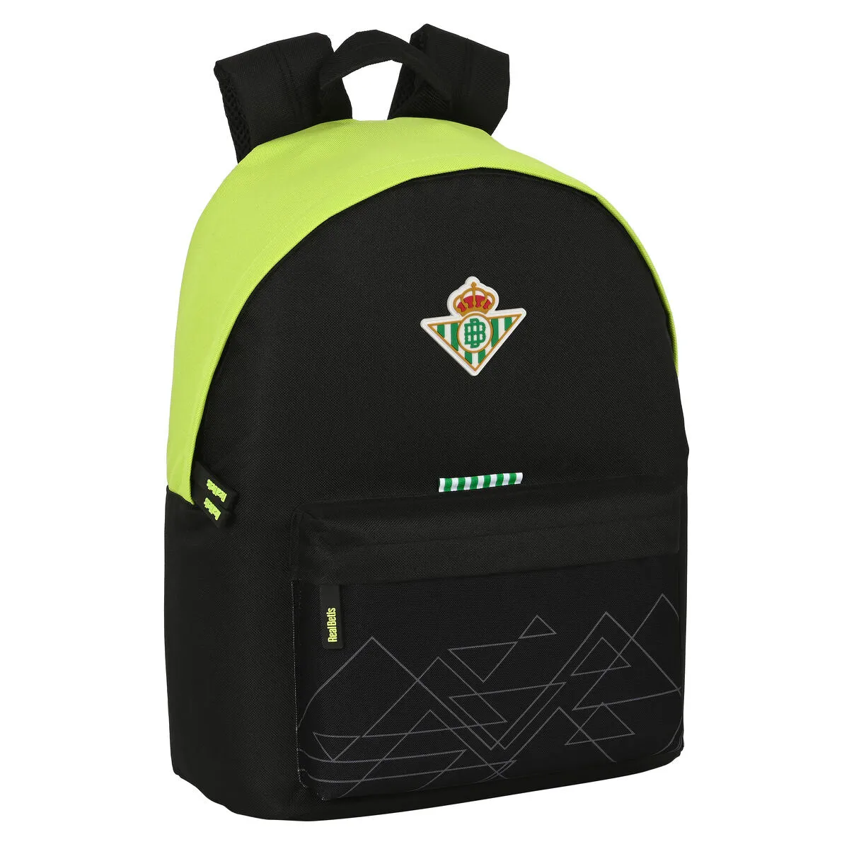 School Bag Real Betis Balompié   31 x 41 x 16 cm Black Lime