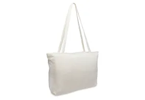 Shopper Embroidery - Ivory