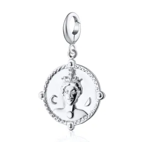 Silver Goddess of Women & Mothers Hera Charm