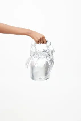 Silver Lamé Occassion Bag