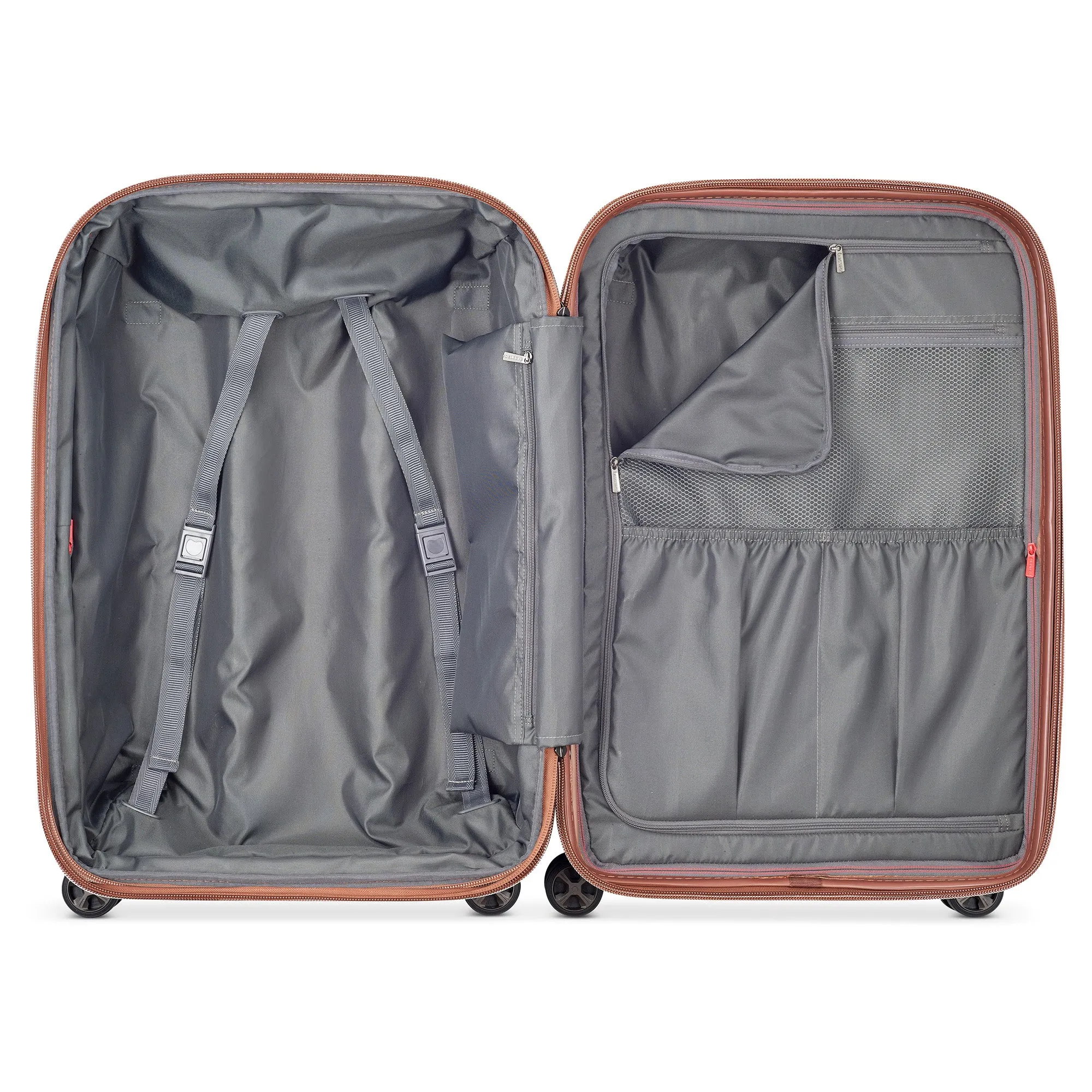 ST TROPEZ - Set 3 Expandable Suitcases (L-77cm) (M-67cm) (S-55cm)