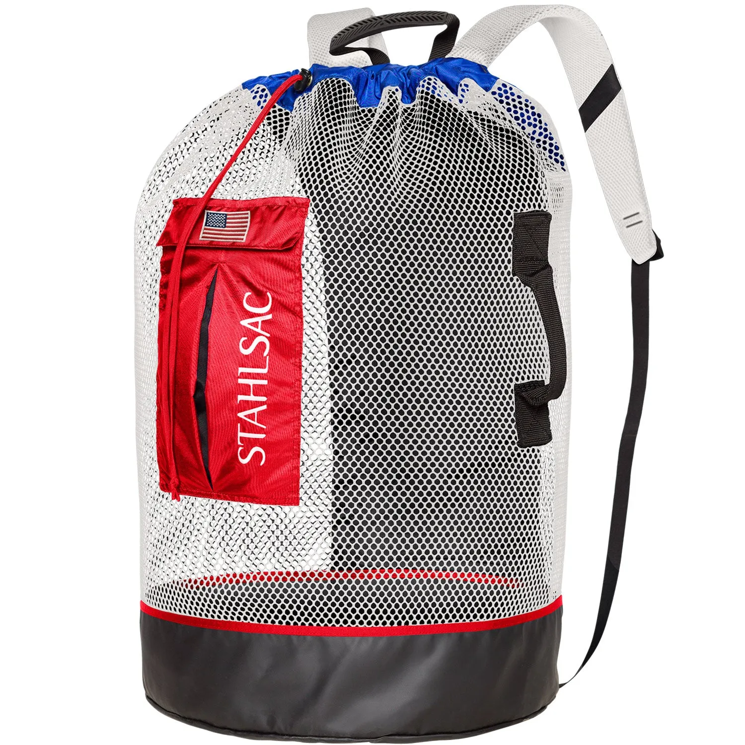 Stahlsac Panama Mesh SCUBA Diving Equipment Backpack - Tough, Snag-Resistant Mesh and 420 Denier Nylon Packcloth with Reinforced Bottom