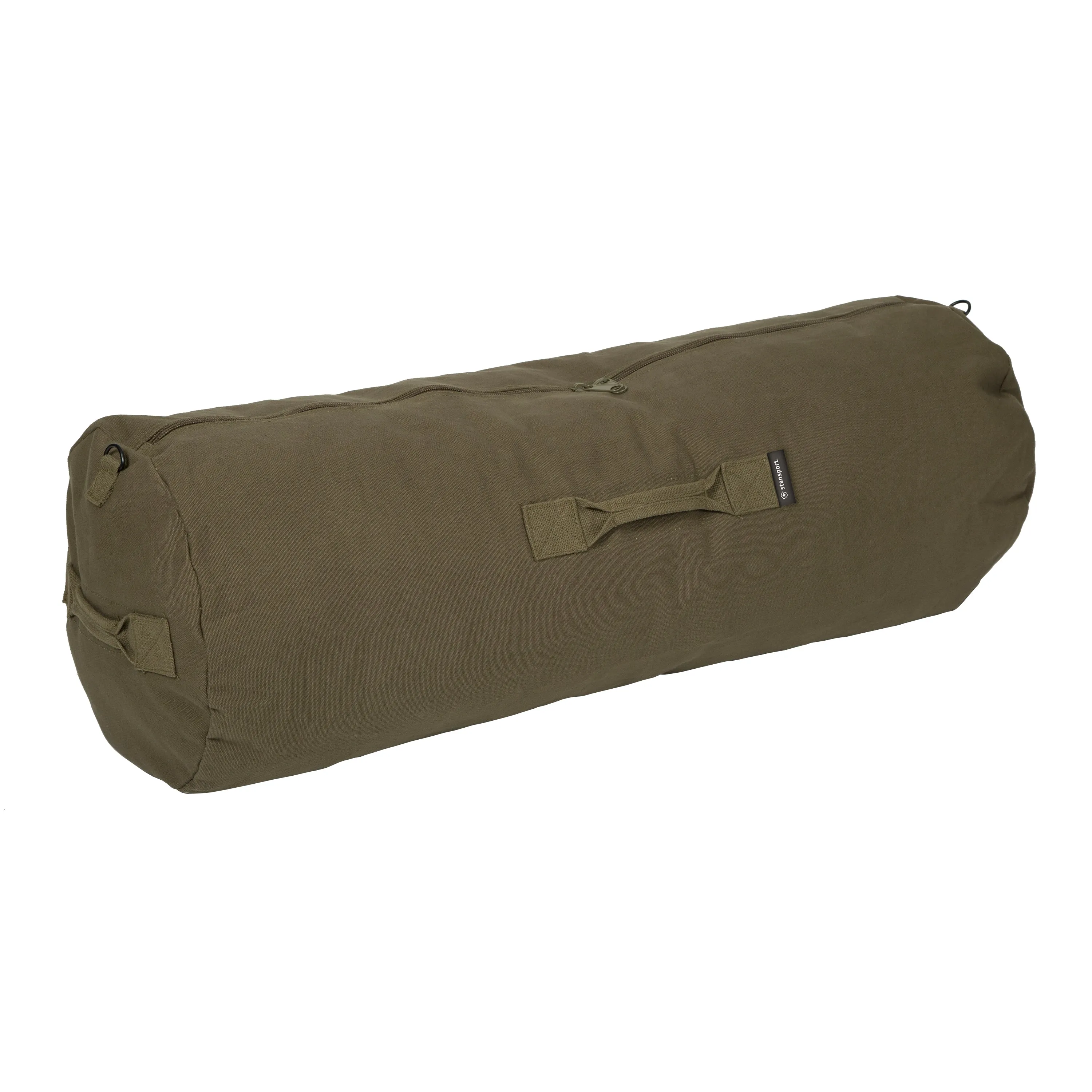 Stansport Duffel Bag With Zipper - O.D. - 50 In X 18 In X 18 In